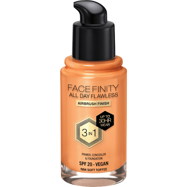 Foundation Facefinity All Day Flawless LSF 20, 84 Soft Toffee MAX FACTOR