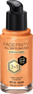Foundation Facefinity All Day Flawless LSF 20, 84 Soft Toffee MAX FACTOR