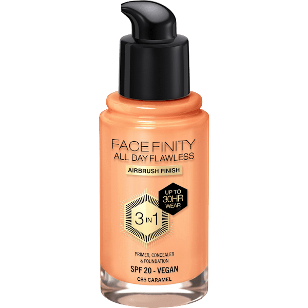 Foundation Facefinity All Day Flawless LSF 20, 85 Caramel MAX FACTOR