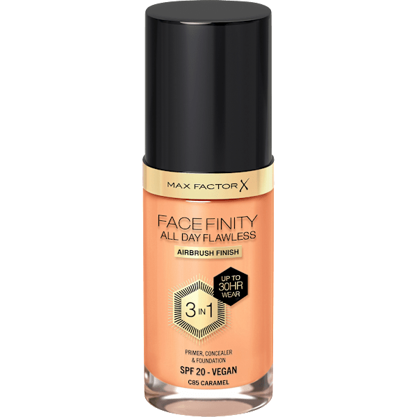 Foundation Facefinity All Day Flawless LSF 20, 85 Caramel MAX FACTOR