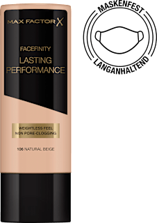 Foundation Facefinity Lasting Performance 106 Natural Beige MAX FACTOR