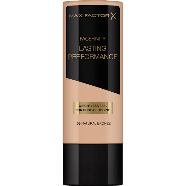 Foundation Facefinity Lasting Performance 109 Natural Bronze MAX FACTOR