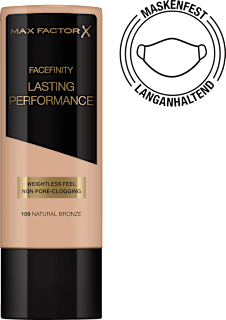 Foundation Facefinity Lasting Performance 109 Natural Bronze MAX FACTOR