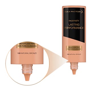 Foundation Facefinity Lasting Performance 109 Natural Bronze MAX FACTOR