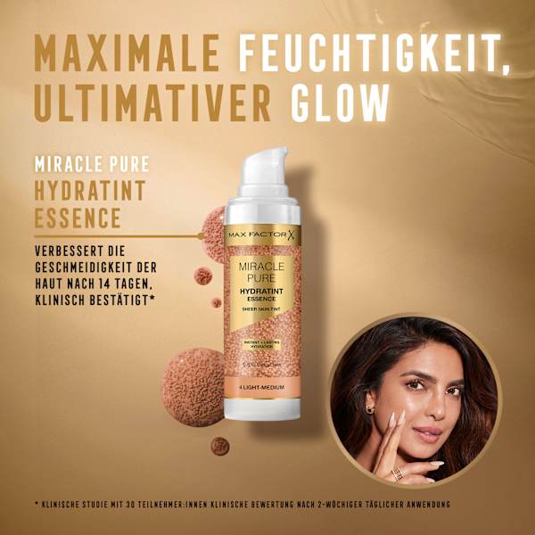 Foundation Miracle Pure Hydratint Essence 3 Light MAX FACTOR