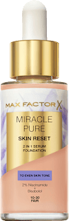 Foundation Miracle Pure Skin Reset 10-30 Fair MAX FACTOR