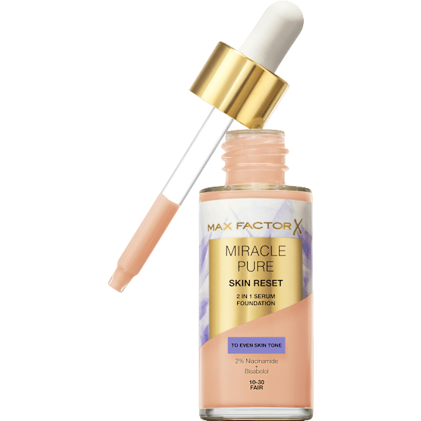 Foundation Miracle Pure Skin Reset 10-30 Fair MAX FACTOR