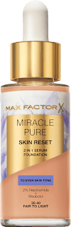 Foundation Miracle Pure Skin Reset 30-40 Fair To Light MAX FACTOR