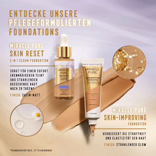 Foundation Miracle Pure Skin Reset 80-85 Medium MAX FACTOR