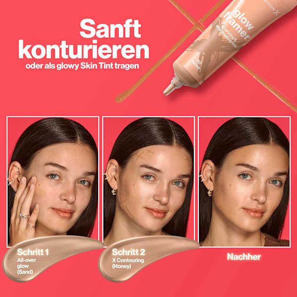 Foundation Skin Tint Glow Framer 10 Sand MAX FACTOR