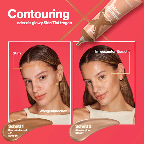 Foundation Skin Tint Glow Framer 10 Sand MAX FACTOR
