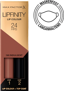 Lippenstift Lipfinity 190 Indulgent MAX FACTOR
