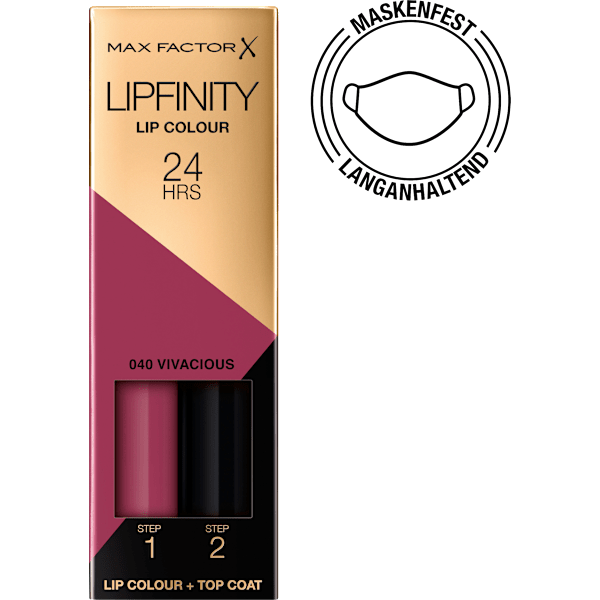 Lippenstift Lipfinity 40 Vivacious MAX FACTOR