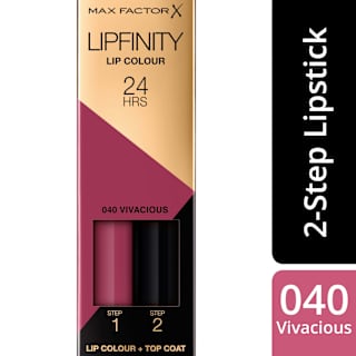 Lippenstift Lipfinity 40 Vivacious MAX FACTOR
