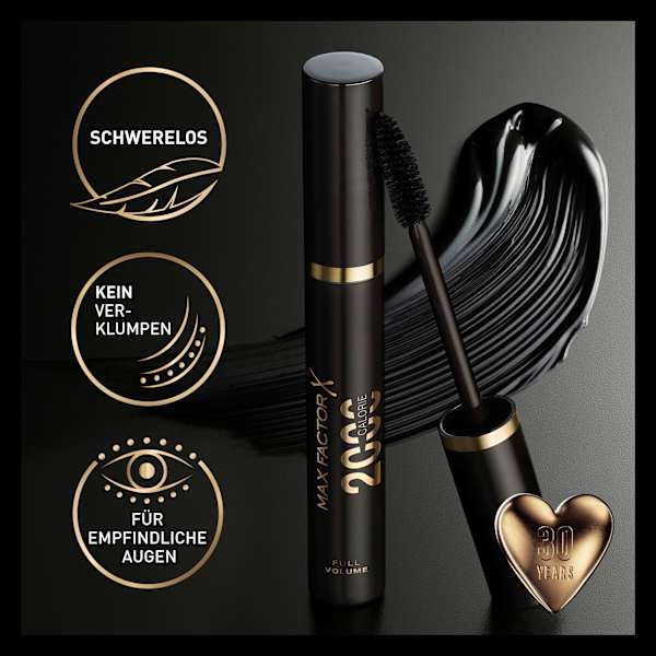 Mascara 2000 Calorie Volume 002 Black Brown MAX FACTOR