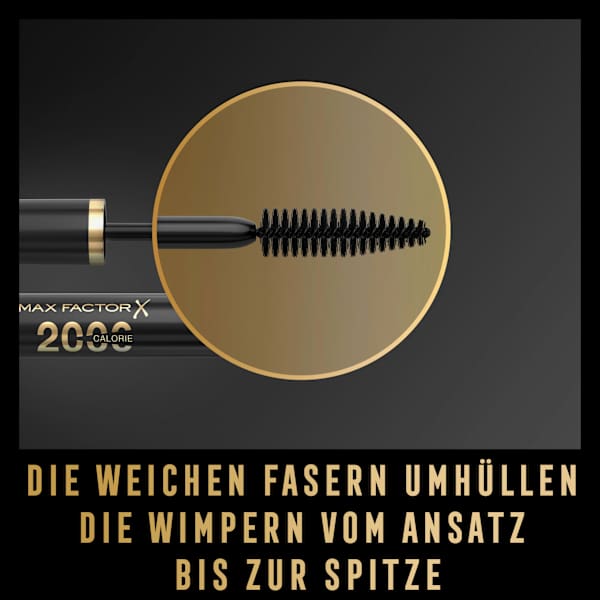 Mascara 2000 Calorie Volume 002 Black Brown MAX FACTOR