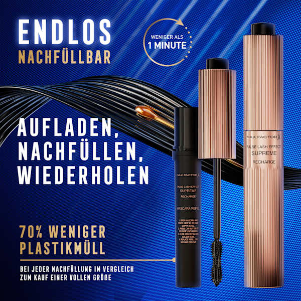 Mascara False Lash Effect Supreme Recharge Black MAX FACTOR