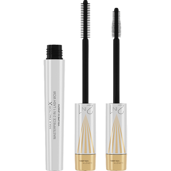 Mascara Masterpiece 2in1 Lash Wow 01 Black MAX FACTOR