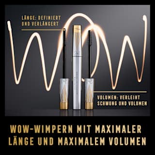 Mascara Masterpiece 2in1 Lash Wow 01 Black MAX FACTOR