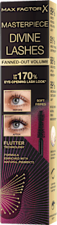 Mascara Masterpiece Divine Lashes Rich Black MAX FACTOR