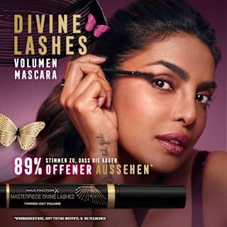 Mascara Masterpiece Divine Lashes Rich Black MAX FACTOR