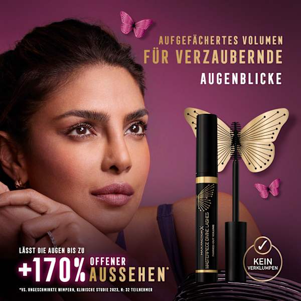 Mascara Masterpiece Divine Lashes Rich Black MAX FACTOR