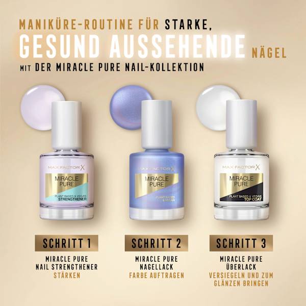 Nagellack Miracle Pure 095 Opal Coat MAX FACTOR