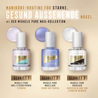 Nagellack Miracle Pure 095 Opal Coat MAX FACTOR