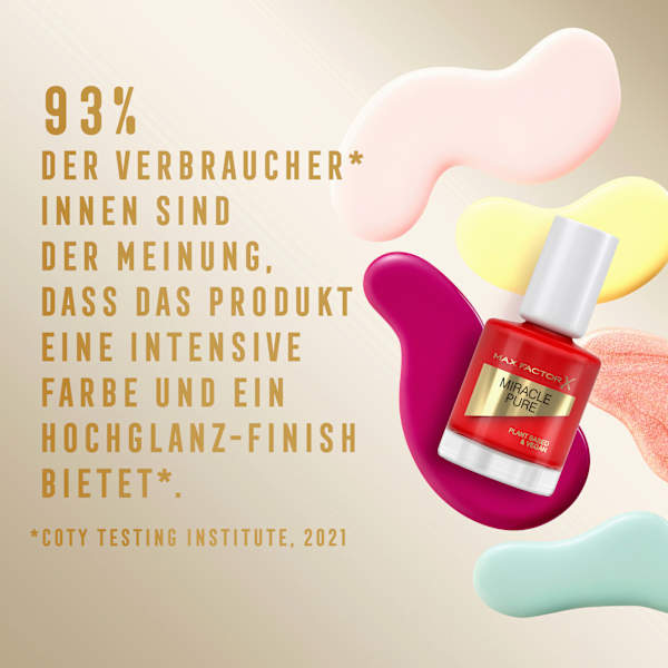 Nagellack Miracle Pure 305 Scarlet Poppy MAX FACTOR
