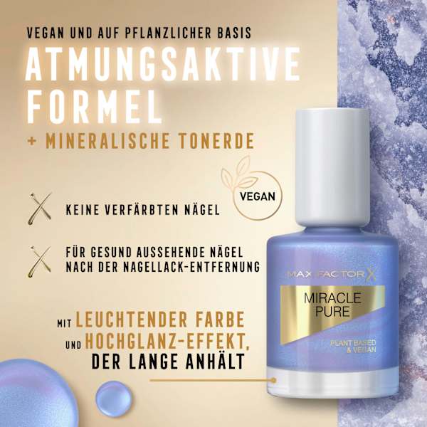 Nagellack Miracle Pure 850 Bright Angelite MAX FACTOR