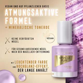 Nagelllack Miracle Pure 335 Serene Amethyst MAX FACTOR