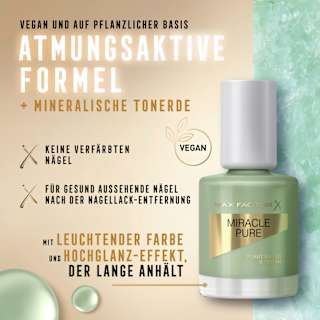 Nagelllack Miracle Pure 580 Lucky Jade MAX FACTOR