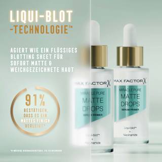 Serum Primer Miracle Pure Matte Drops MAX FACTOR