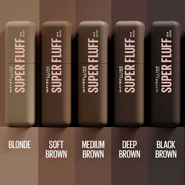 Augenbrauen Mousse Superfluff 255 Soft Brown MAYBELLINE NEW YORK