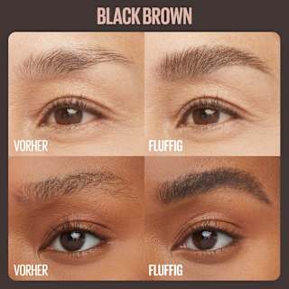 Augenbrauen Mousse Superfluff 262 Black Brown MAYBELLINE NEW YORK