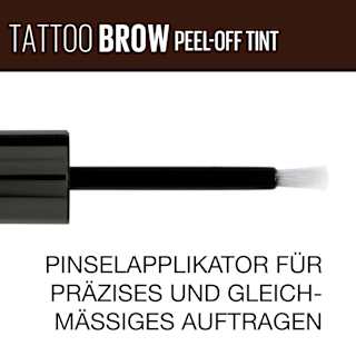 Augenbrauengel Tattoo Tint 35 Black MAYBELLINE NEW YORK