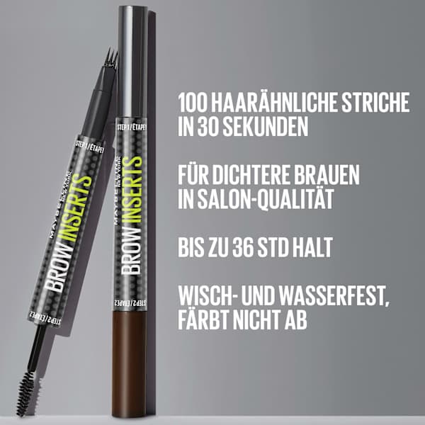 Augenbrauenstift Brow Inserts 04 Medium Brown MAYBELLINE NEW YORK