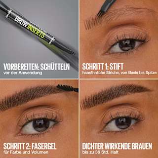 Augenbrauenstift Brow Inserts 4.5 Ash Brown MAYBELLINE NEW YORK