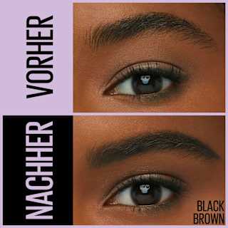 Augenbrauenstift Express Satin Duo 05 Black Brown MAYBELLINE NEW YORK