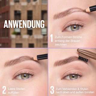 Augenbrauenstift Quick Shaper 06 Black Brown MAYBELLINE NEW YORK