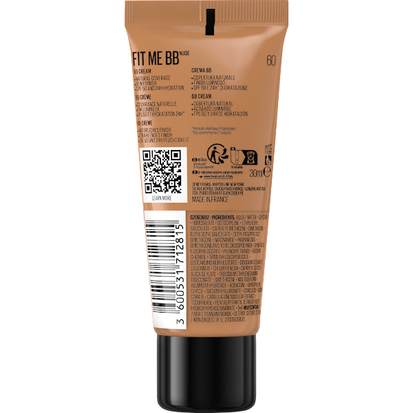 BB Cream Fit me Nude 60 MAYBELLINE NEW YORK