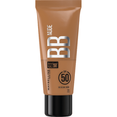 MAYBELLINE NEW YORK BB Cream Fit me Nude 70, SPF 50, 30 ml