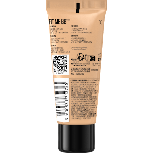 BB Cream Fit me Nude MAYBELLINE NEW YORK