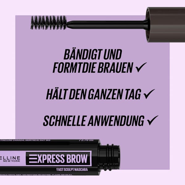 Brow Mascara Fast Sculpt 04 Medium Brown MAYBELLINE NEW YORK