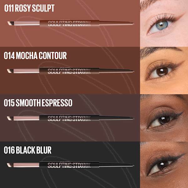 Eyeliner 2in1 Sculpting Stix 15 Smooth Espresso MAYBELLINE NEW YORK