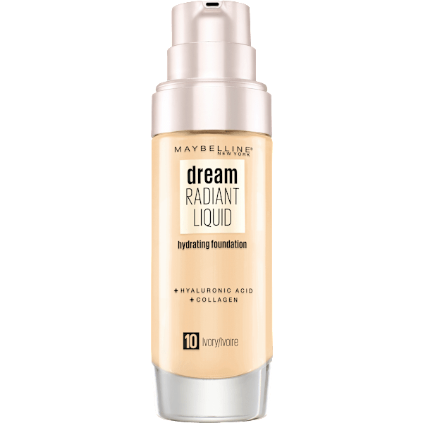 Foundation Dream Radiant Liquid 10 Ivory MAYBELLINE NEW YORK