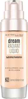 Foundation Dream Radiant Liquid 20 Cameo MAYBELLINE NEW YORK