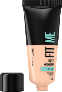 Foundation Fit Me Matte & Poreless 102 Fair Ivory MAYBELLINE NEW YORK