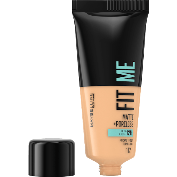 Foundation Fit Me Matte & Poreless 112 Soft Beige MAYBELLINE NEW YORK