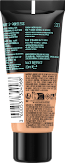 Foundation Fit Me Matte & Poreless 230 Natural Buff MAYBELLINE NEW YORK